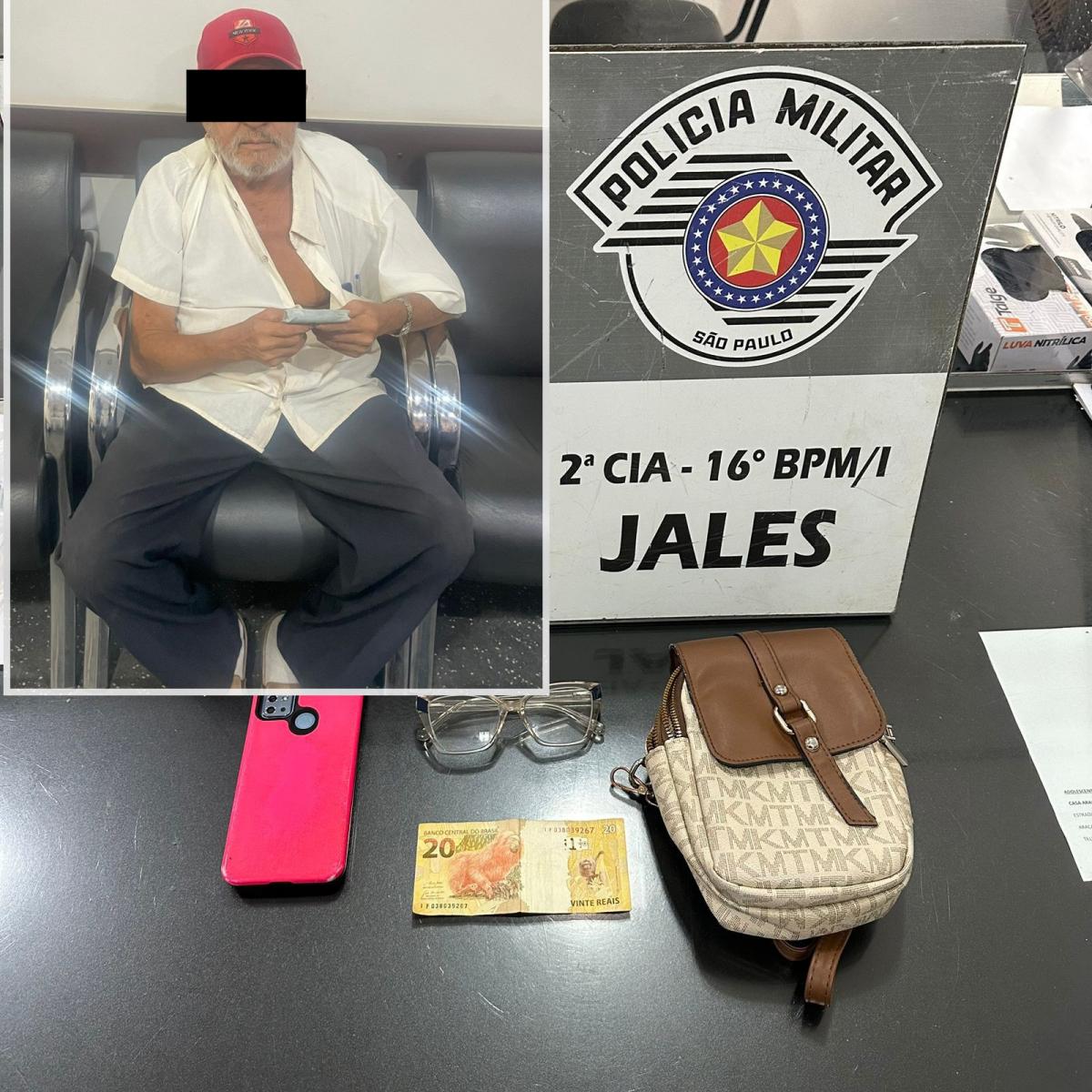 Furto em Agência Bancária Termina em Prisão em Flagrante no Centro de Jales