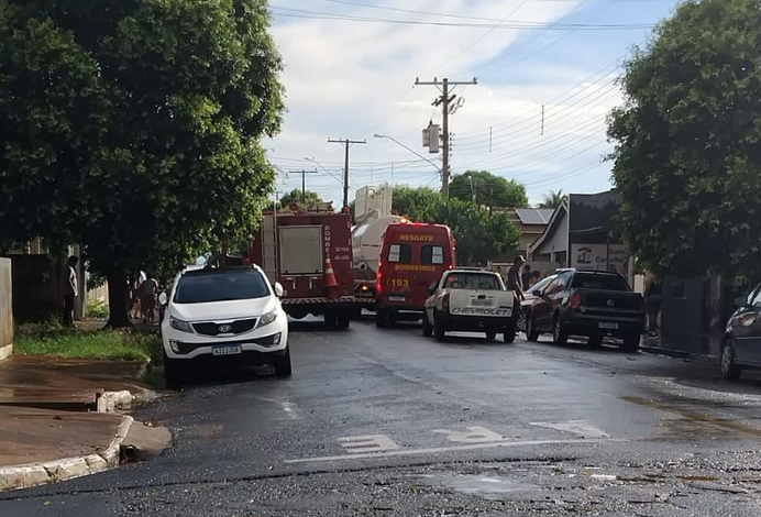Incêndio consome residência em Ouroeste