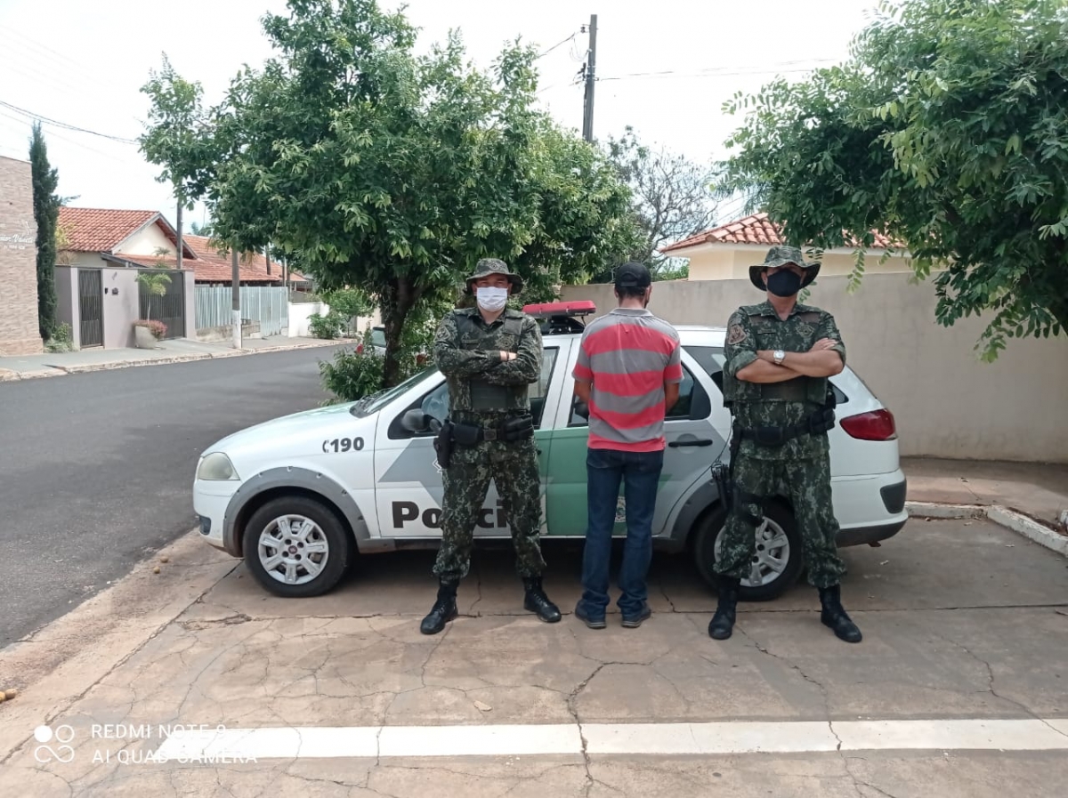 Sebastianópolis do Sul  - Polícia Ambiental prende Procurado pela Justiça