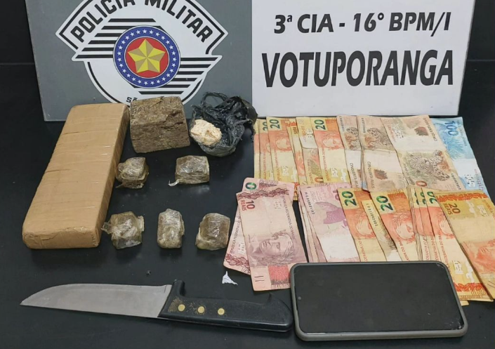Traficante é preso vendendo drogas em escola infantil em Votuporanga