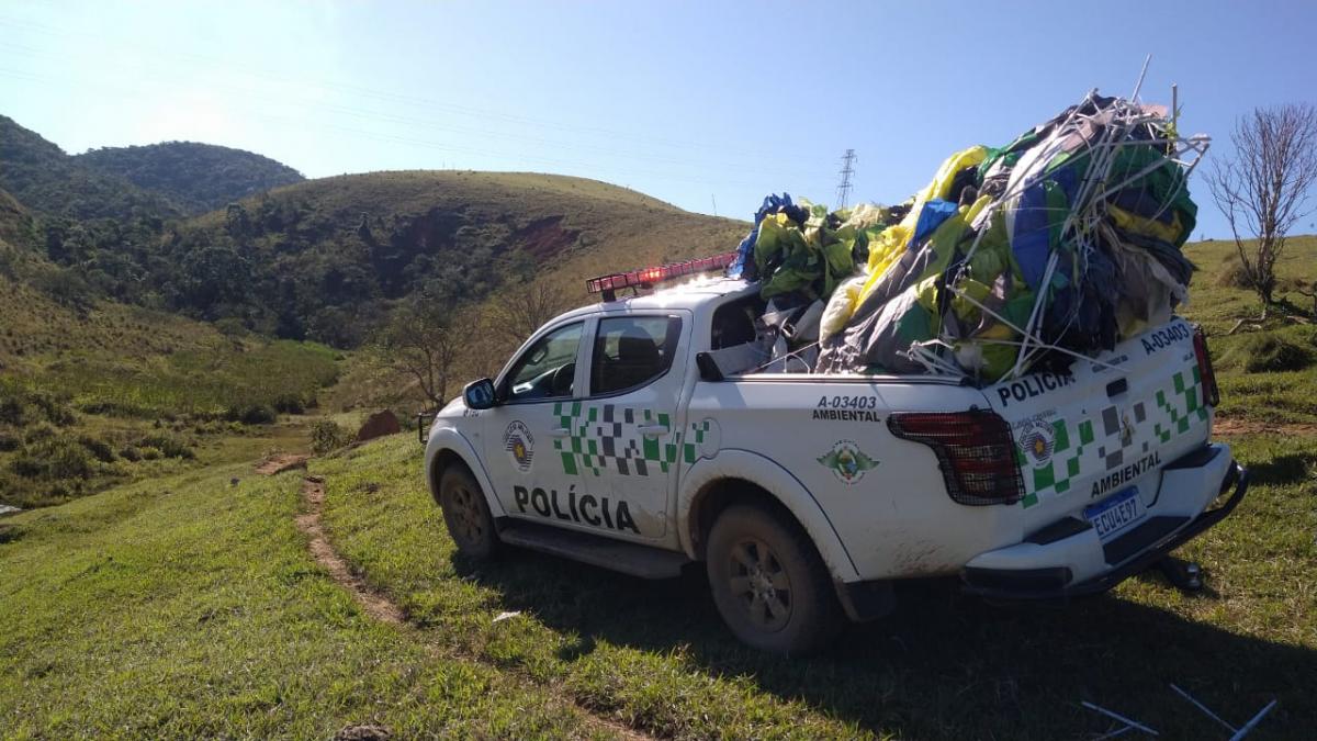 Polícia combate soltura de balões e aplica mais de R$ 380 mil em multas
