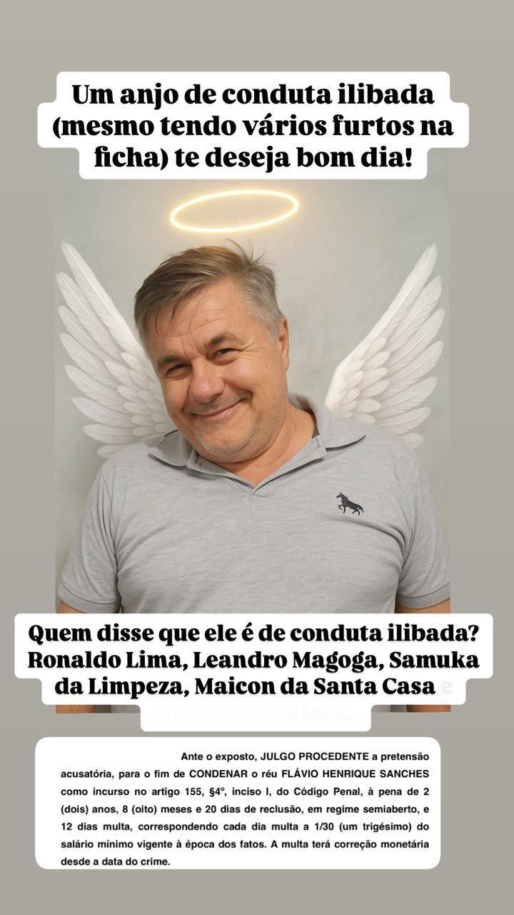 Conheça o resumo dos crimes cometidos por Flávio Henrique Sanches - vulgo “Sebastião Geraldo”