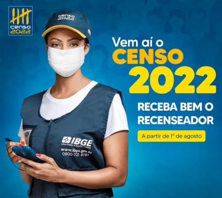 Censo 2022: Saiba como identificar os recenseadores em Fernandópolis