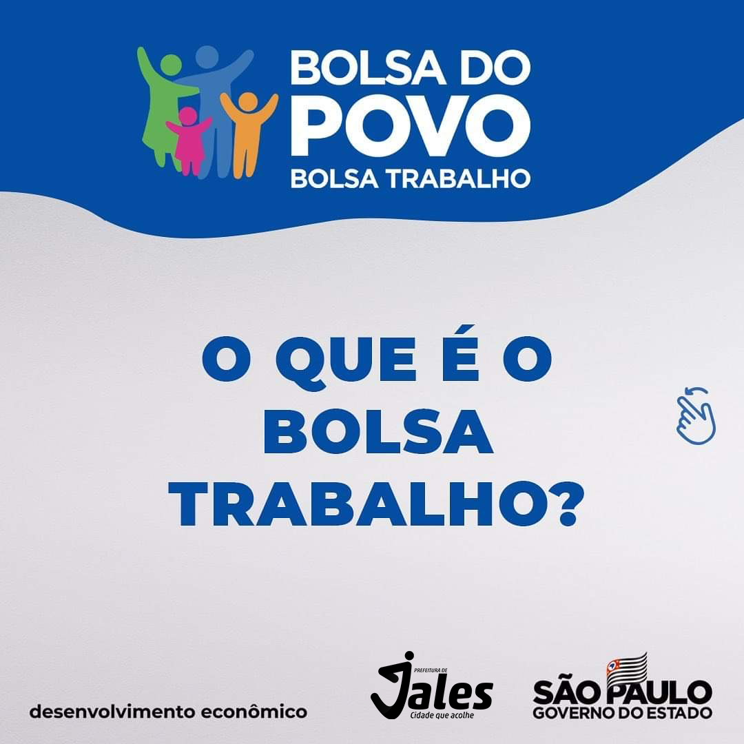 Inscrições para o “Bolsa Trabalho” já estão abertas e há vagas para Jales