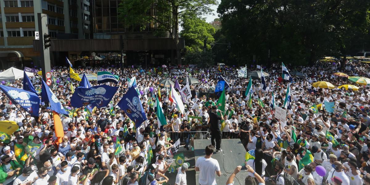 Oposição rachada esvazia atos pelo impeachment de Bolsonaro