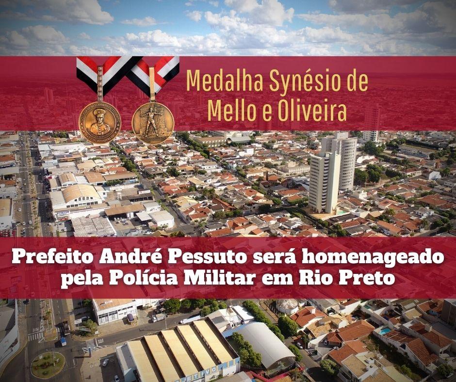 Polícia Militar prestará homenagem ao prefeito André Pessuto em Rio Preto