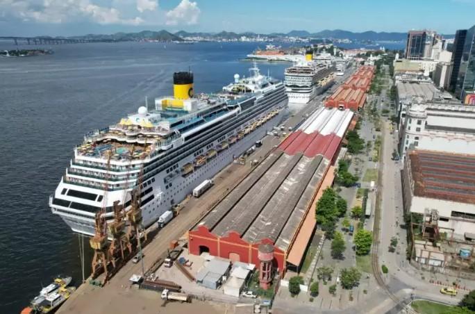 Rio receberá em dezembro 74 mil turistas que chegarão em 9 navios