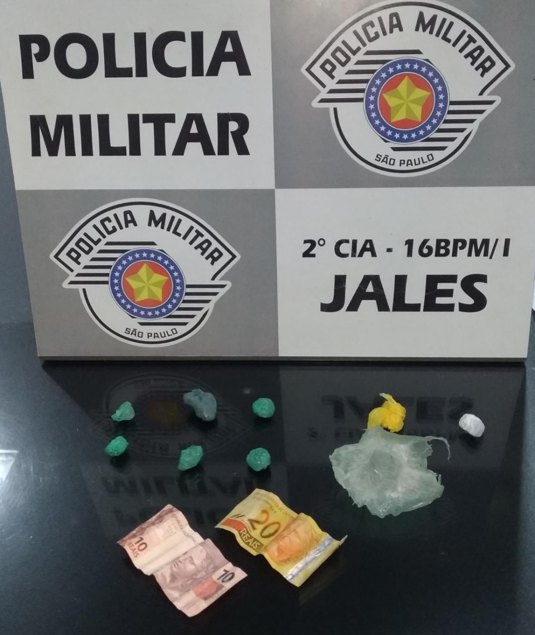 Polícia militar de Jales prende mais dois traficantes