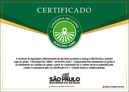 EXCLUSIVO - Jales acaba de receber 8º lugar no Programa Município Agro