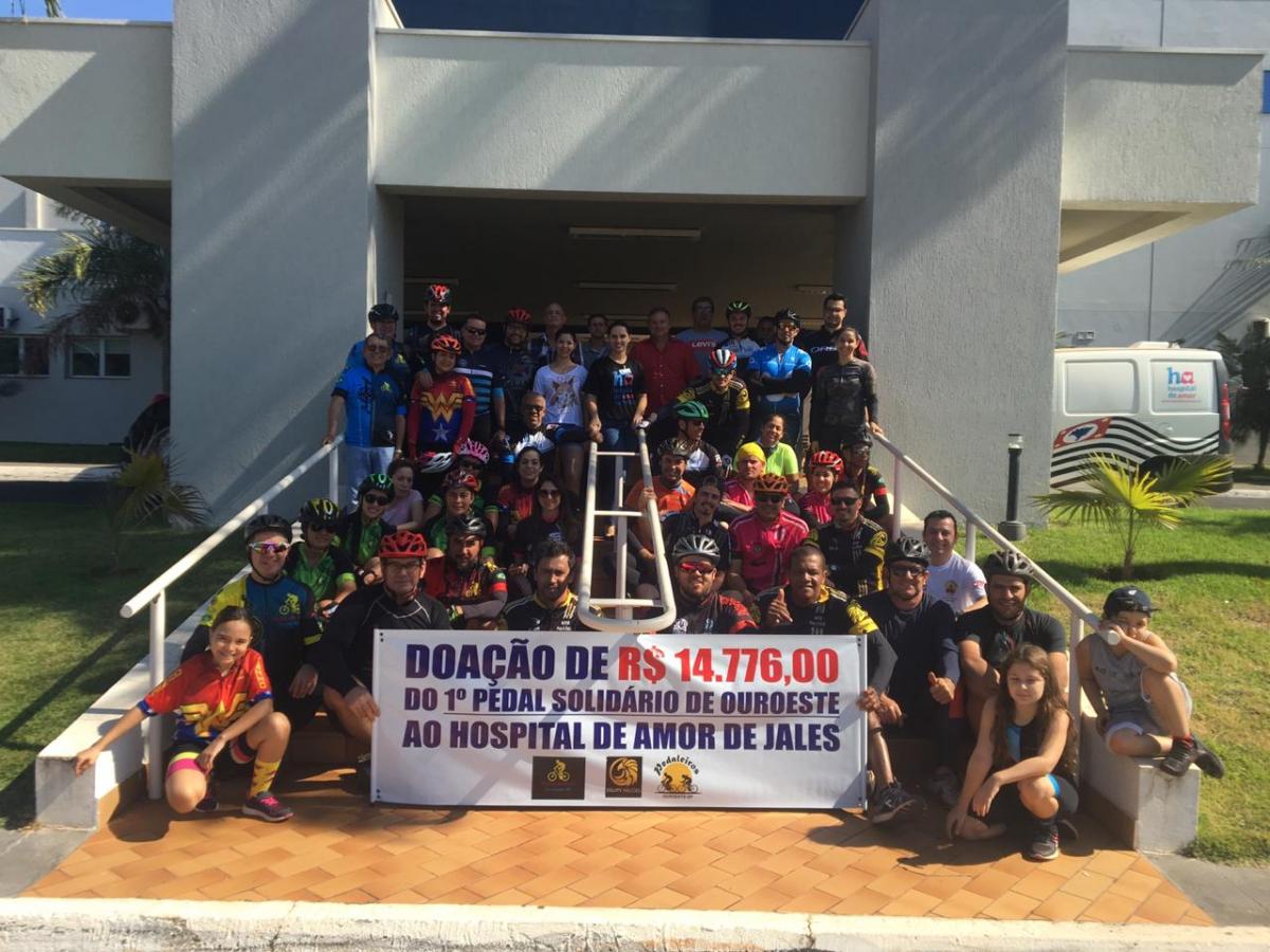 Grupo de Ciclistas promove o 2º Pedal Solidário em prol ao Hospital do Amor