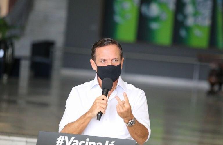 Doria vai reavaliar uso obrigatório de máscaras em São Paulo