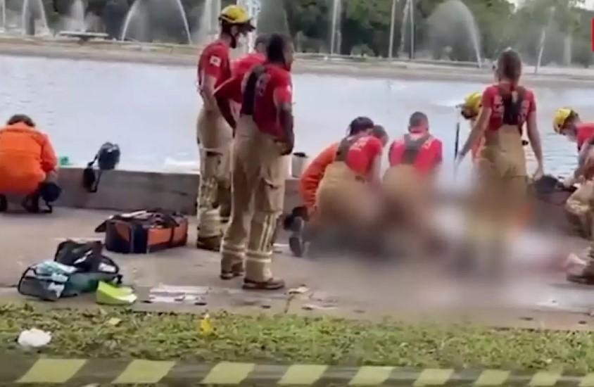 Vigilante é encontrado morto no espelho d'água do Palácio do Buriti