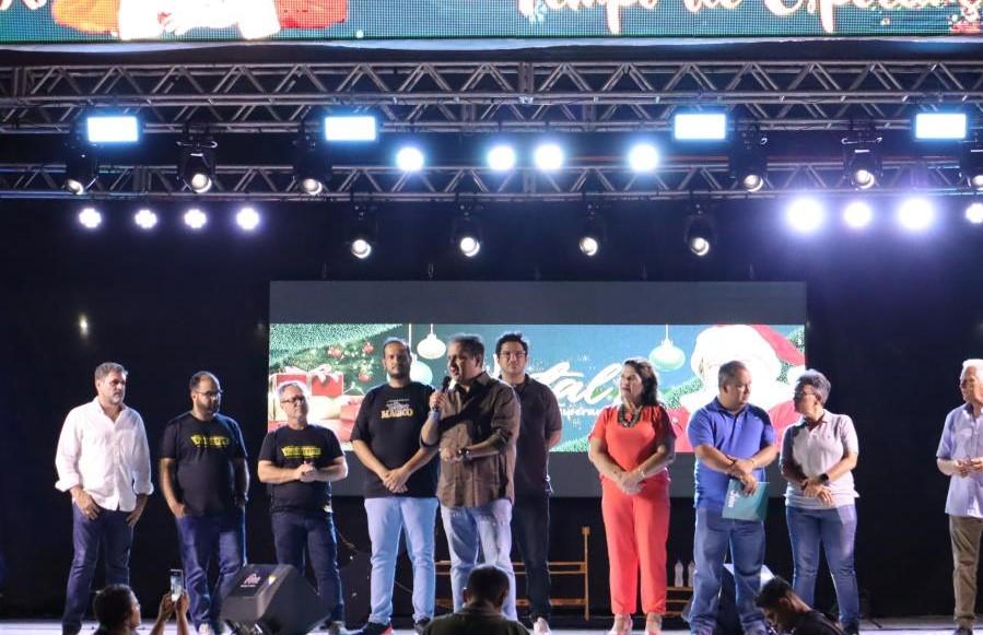 Prefeito Luis Henrique e autoridades prestigiam abertura do 9º Festival Nacional de Teatro de Jales