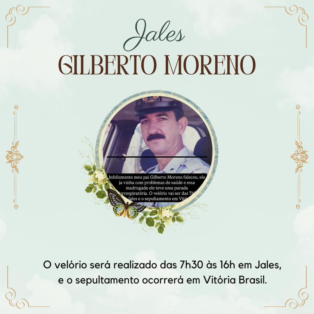 Jales - Nota de Falecimento