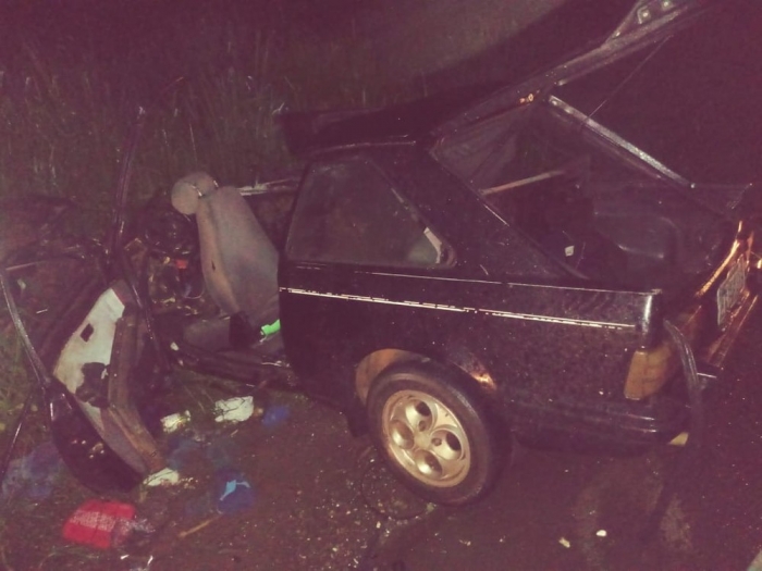 Três pessoas morrem em acidente entre carro e caminhão em Novo Horizonte