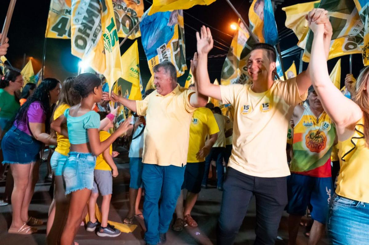 Flavinho realiza comício histórico em Três Fronteiras, reunindo mais de 1000 pessoas