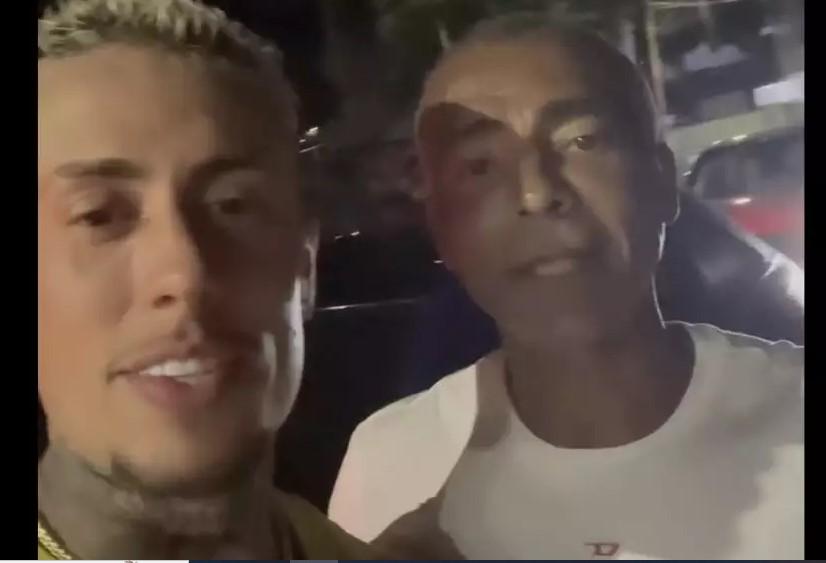 VÍDEO: Romário bate no Porsche de MC Daniel e funkeiro faz piada com acidente