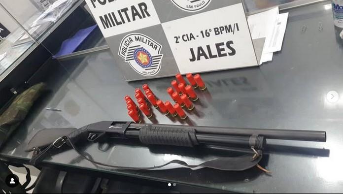 Polícia Militar de Jales prende em flagrante um criminoso por Ameaça e Lesão Corporal e outro por Furto de Veículo.