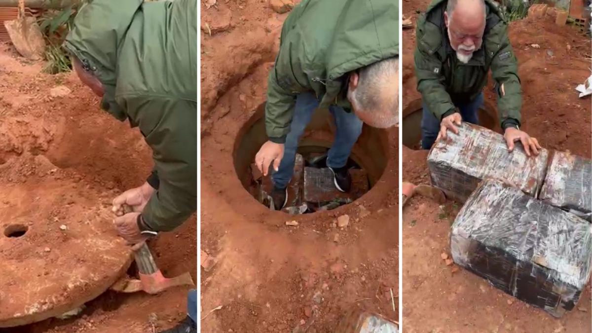 Traficantes escondiam droga em poço subterrâneo no interior de SP