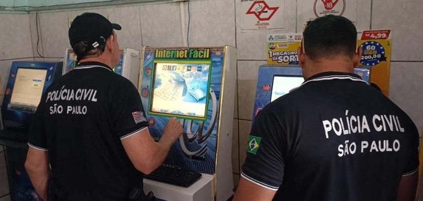 Polícia Civil deflagra Operação contra jogos eletrônicos ilegais em Fernandópolis