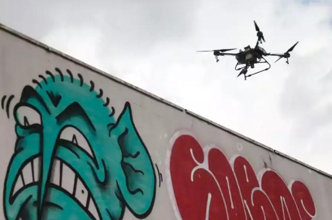 Defesa Civil de SP testa 'super drone' no combate à dengue