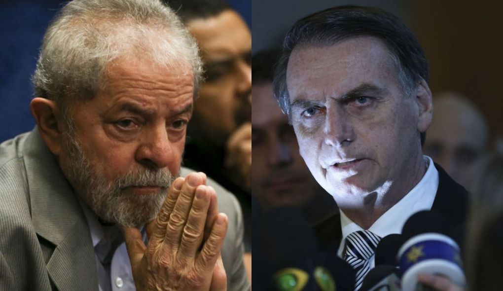 Lula tem 43% das intenções de voto e Bolsonaro 28% para a presidência, diz Ipespe