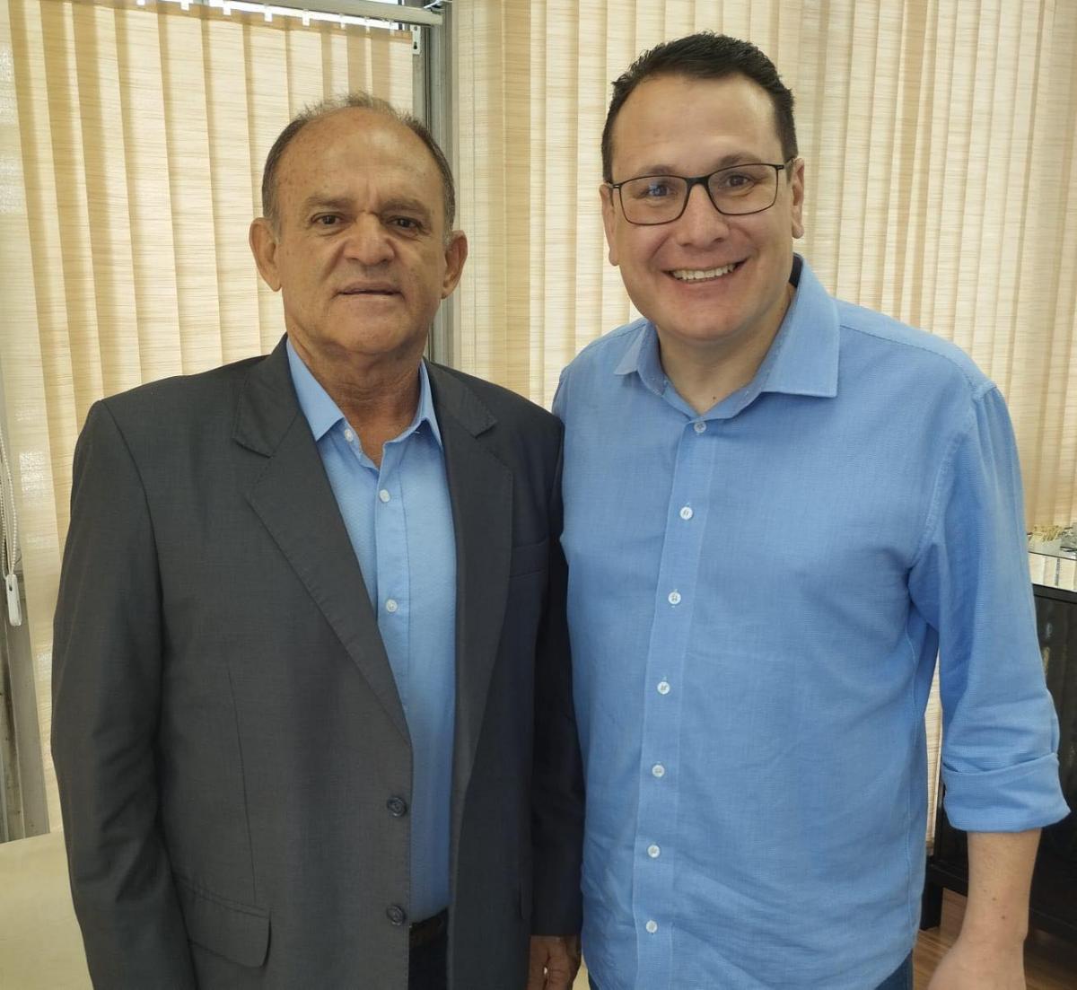 Prefeito Ivan Vitorelli protocola pedido de R$ 300 mil para a Saúde junto ao Deputado Rafa Zimbaldi