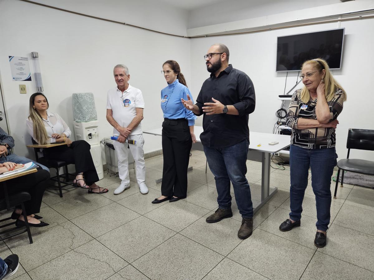 Em série de visitas, Santa Casa recebe Avenor Bim e Flavia Resende,   que defendem diálogo entre esferas de governo e gestão técnica para a saúde