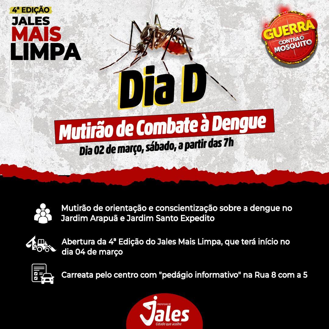 População de Jales Aplaudem Iniciativa da Prefeitura no Combate à Dengue