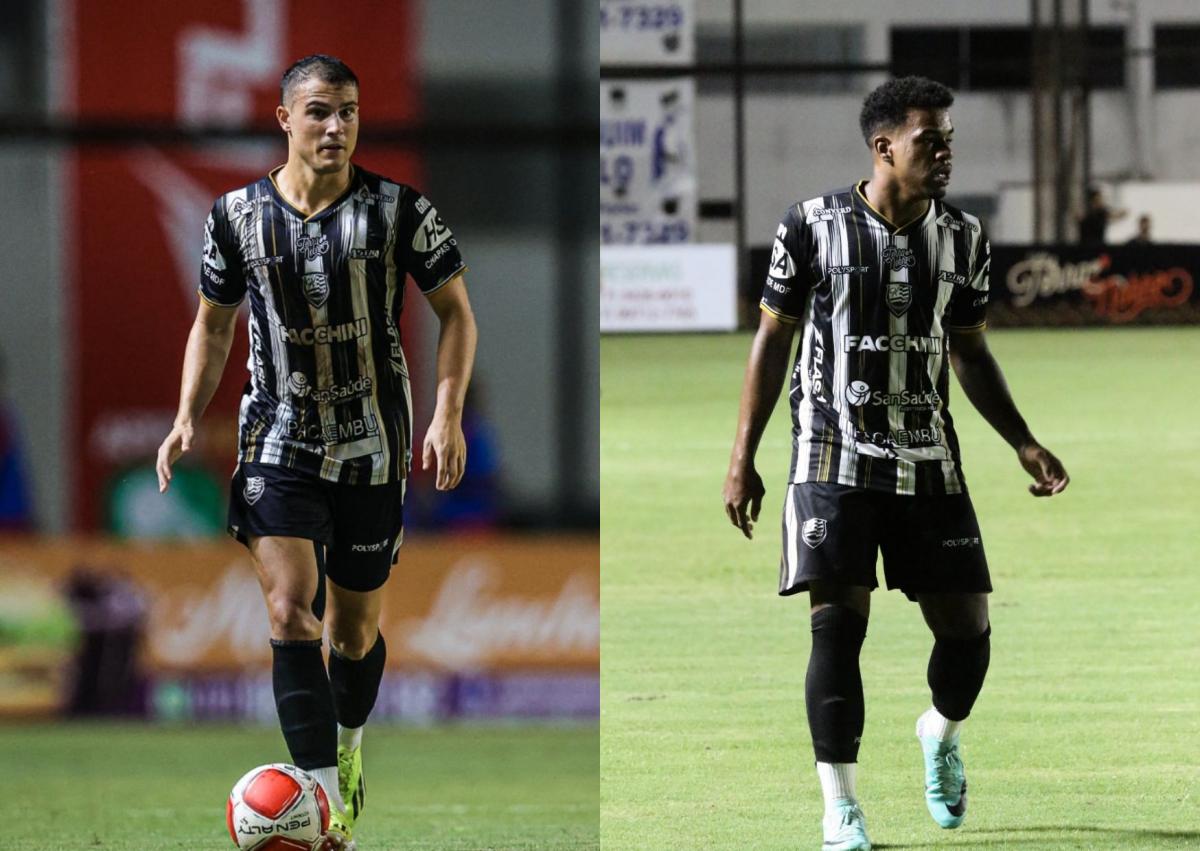 Votuporanguense anuncia voltas do lateral Vinícius Baracioli e do atacante Fábio José