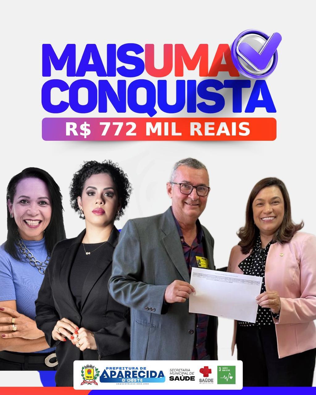 Aparecida D’Oeste celebra novos investimentos na Saúde com apoio da Deputada Maria Rosas