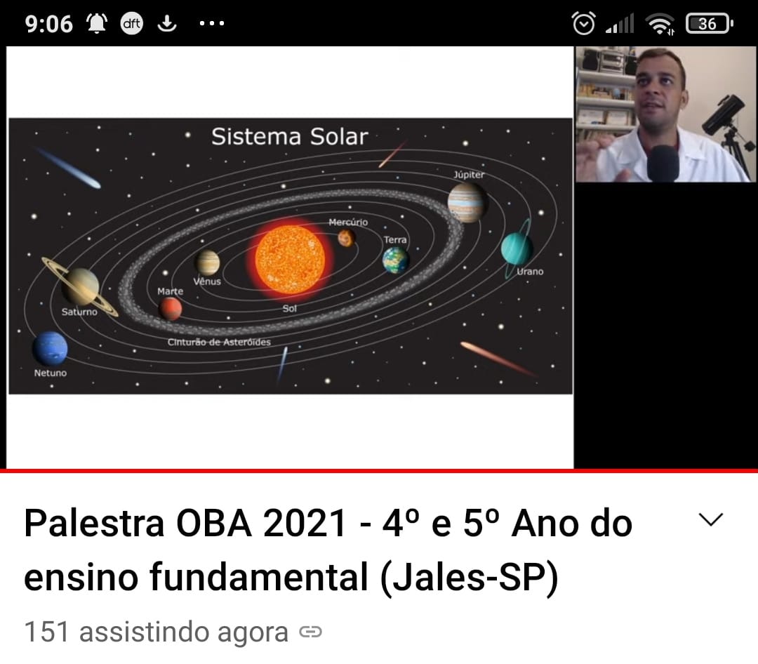 Alunos da Rede Municipal de Ensino conquistam 208 medalhas na Olimpíada Brasileira de Astronomia e Astronáutica: 52 de ouro