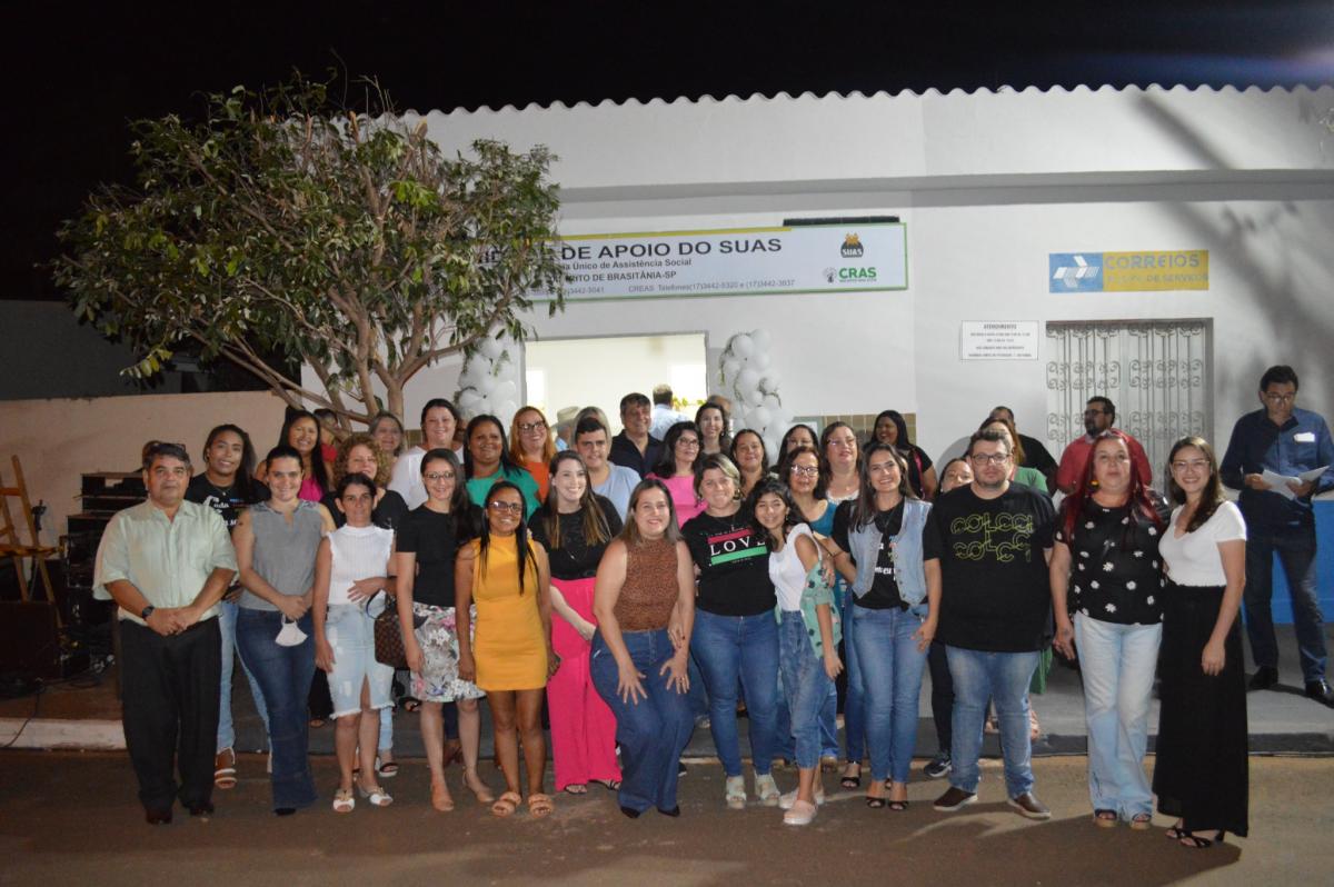 Prefeitura inaugura Unidade de Apoio do SUAS em Brasitânia