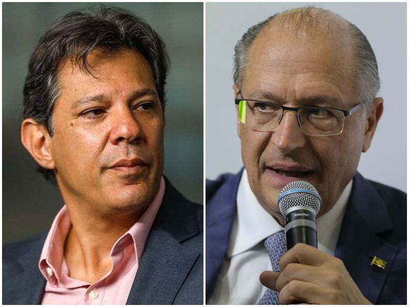 Datafolha: Alckmin e Haddad aparecem à frente na disputa pelo governo de São Paulo
