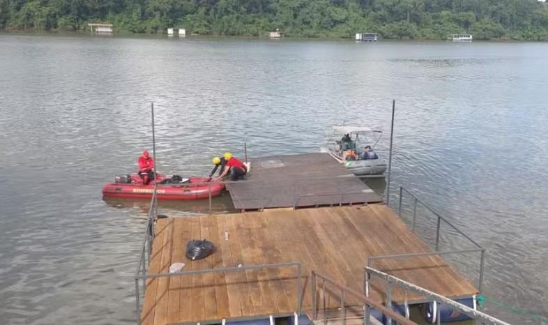 Bombeiros fazem buscas por homem que desapareceu em rio após batida entre barcos em Orindiúva
