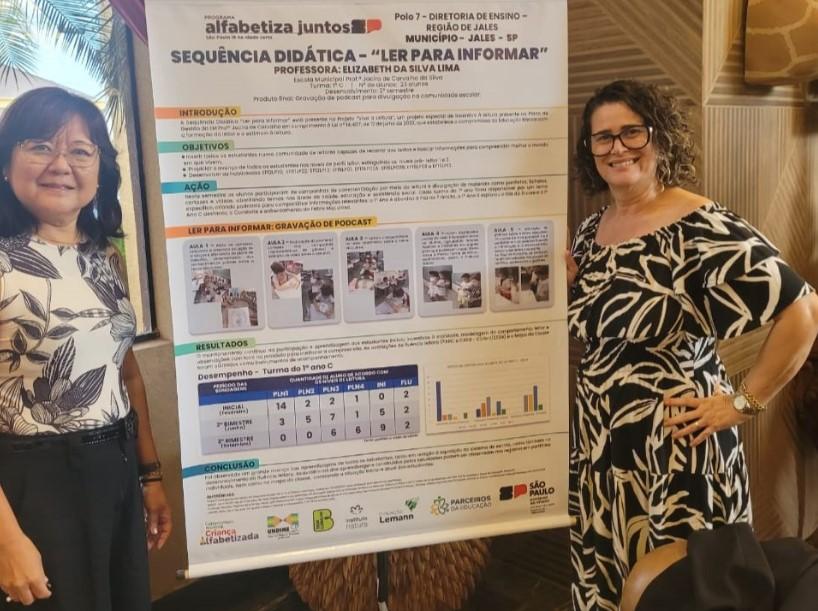 Secretaria Municipal de Educação de Jales apresenta trabalho no Seminário de Boas Práticas em Andradina
