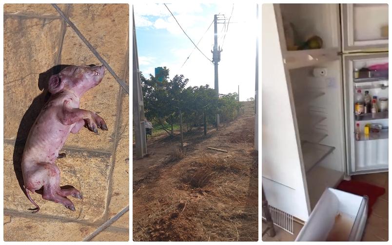 Descaso em Valentim Gentil: Família sofre com falta de energia elétrica e saneamento básico