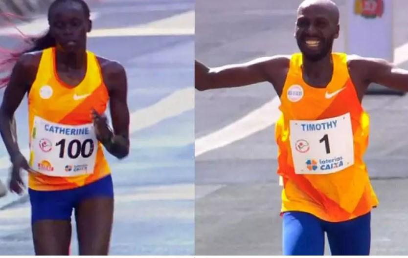 Quenianos mantêm sua hegemonia e fazem a dobradinha na corrida de São Silvestre