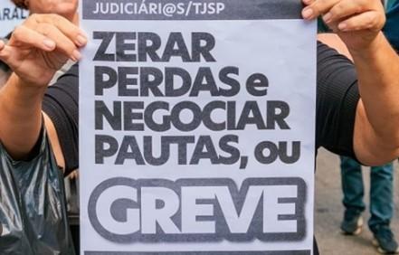Servidores do TJ/SP entram em greve a partir desta quarta-feira