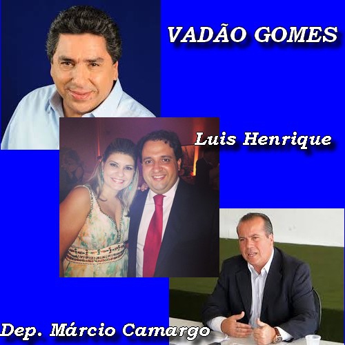 Jales - Vadão Gomes e o Dep. Marcio Camargo se dizem indignados com a intervenção no PP em Jales, e declaram apoio a Luis Henrique.