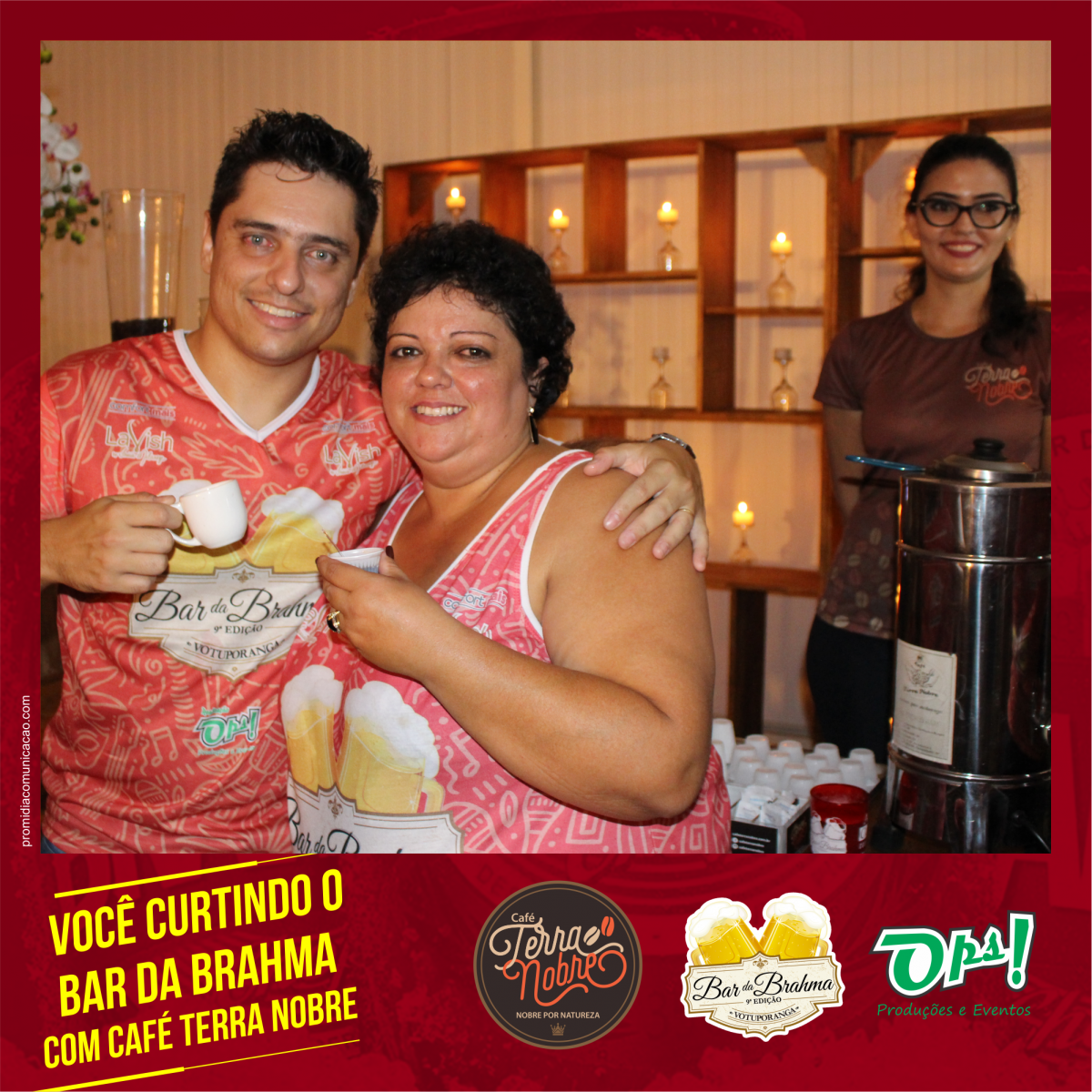 Café Terra Nobre é destaque na 9ª edição do Bar da Brahma