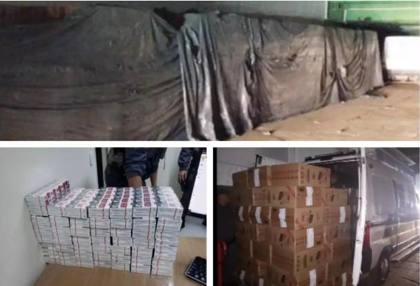 PF faz maior apreensão de cigarros contrabandeados da história