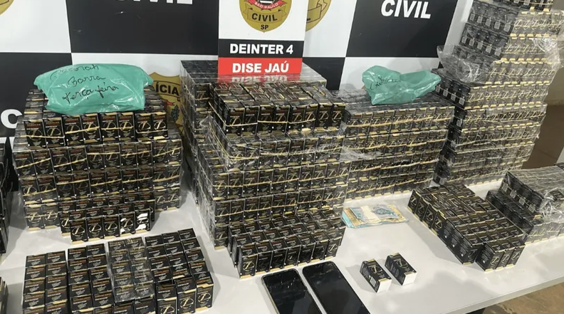 Polícia Civil apreende anabolizantes contrabandeados; valor estimado é de R$ 700 mil