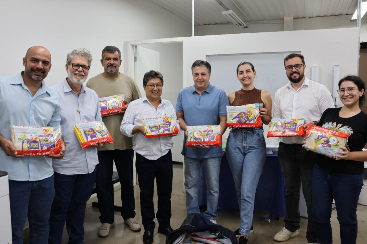 Okuma Citrus doa uniformes para combate à dengue em Fernandópolis