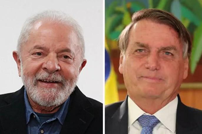 Veja comparação entre Lula e Bolsonaro em pesquisa do Datafolha