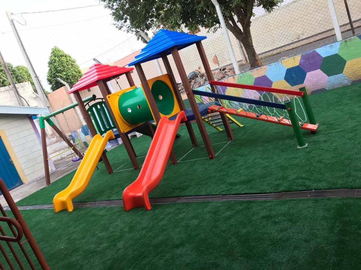 Escolas municipais ganham playgrounds