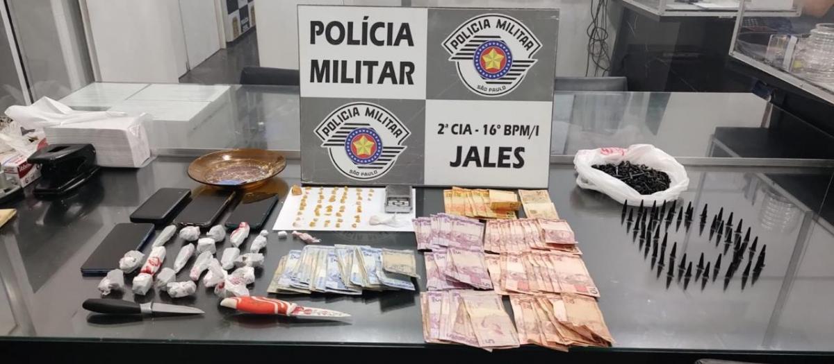 Polícia Militar de Jales Realiza Flagrante de Tráfico de Drogas no Bairro Vila União