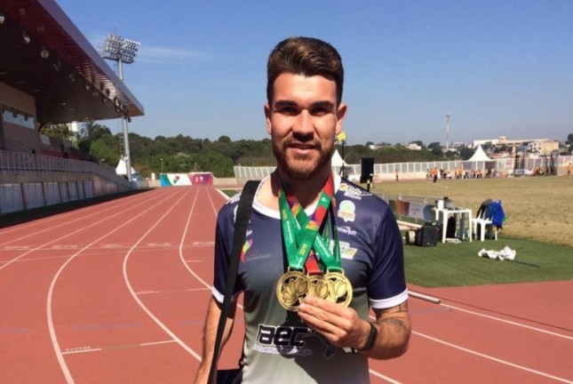 Rogério Souza traz três medalhas de ouro para Fernandópolis