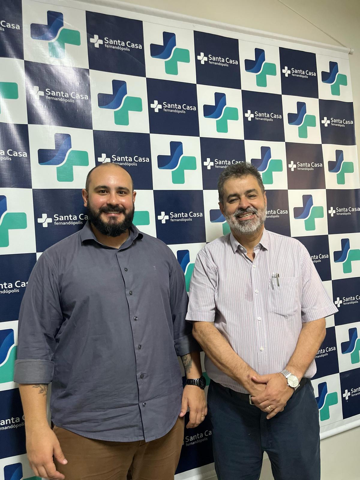 Diretor da DRS de São José do Rio Preto realiza visita técnica à Santa Casa de  Fernandópolis para fortalecer parcerias.