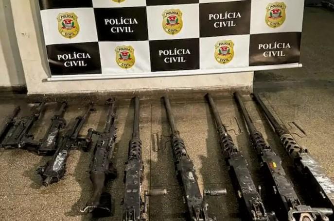 Justiça militar condena 9 pelo furto de metralhadoras do Exército